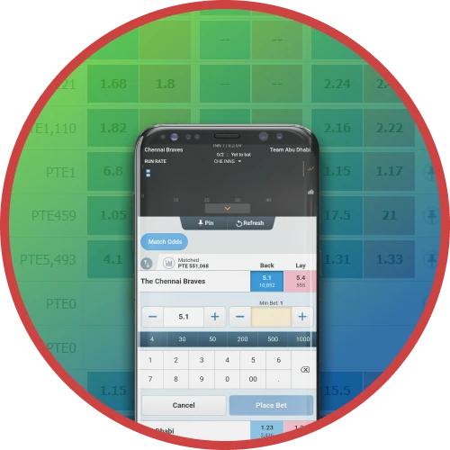 You can use the Crickex betting platform on your device.